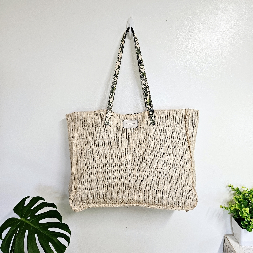 Victorias Secret Straw Tote - Picture 8 of 17